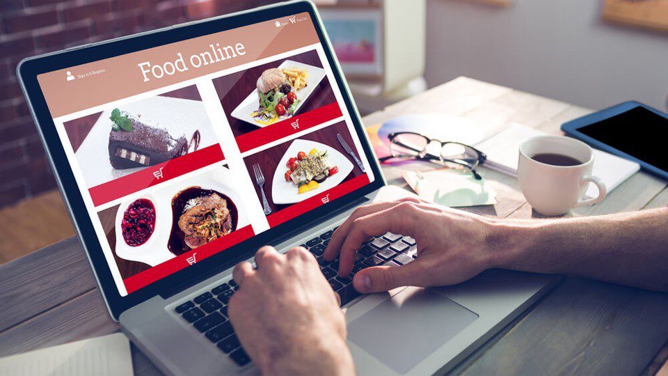 طراحی وب سایت سفارش غذا